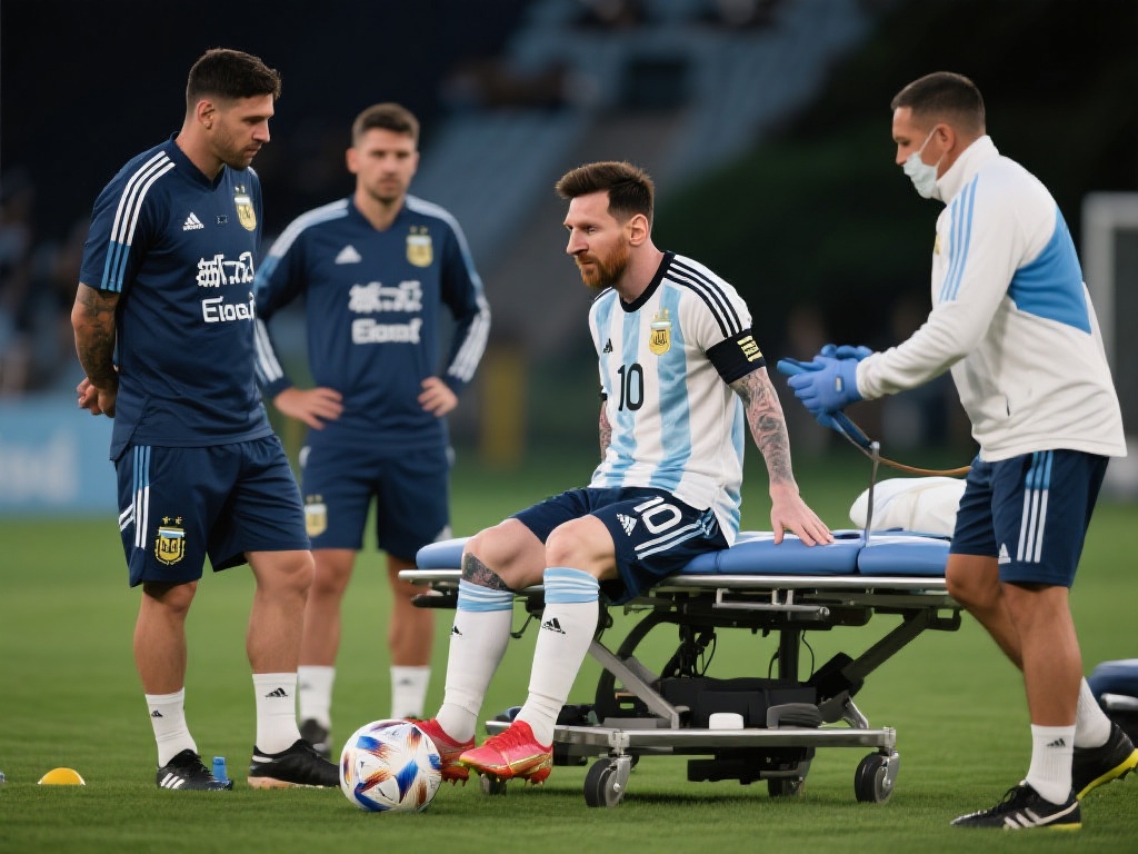 梅西康复治疗中，能否加入阿根廷备战仍未确定