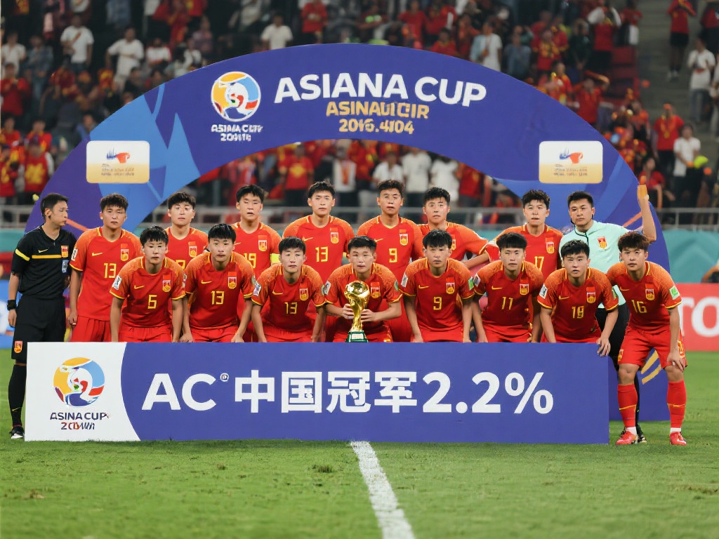 国足亚洲杯夺冠希望渺茫 男足夺冠概率仅2.2%