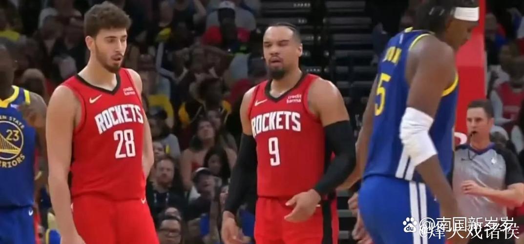 火箭不敌掘金后落至西部第五，落后掘金2胜场&落后湖刺1胜场