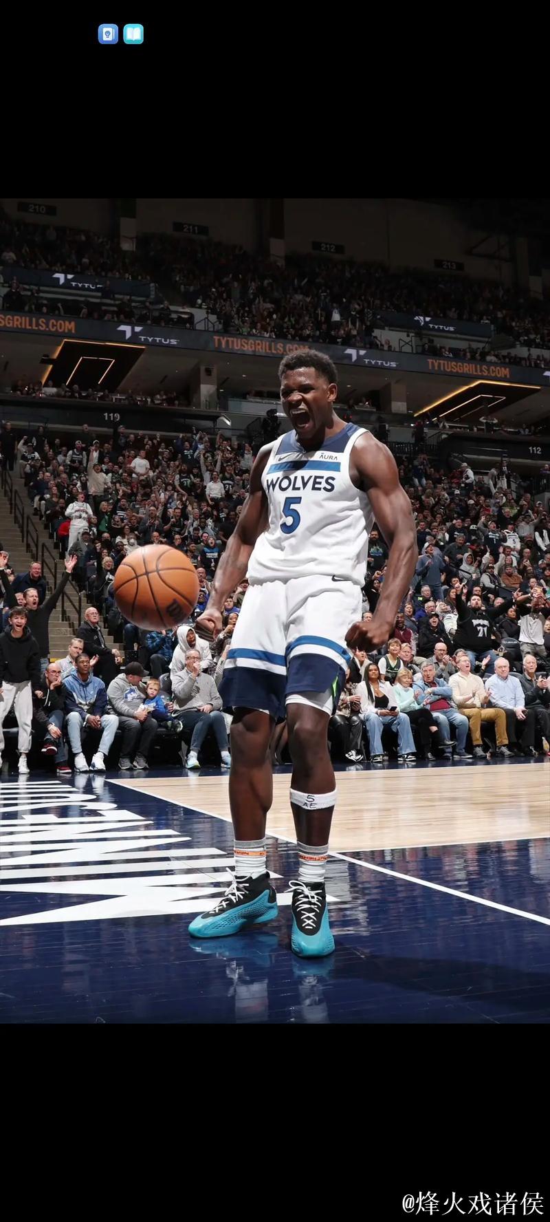 爱德华兹36+13+7引领森林狼大胜尼克斯 凯尔特人轻松击败魔术